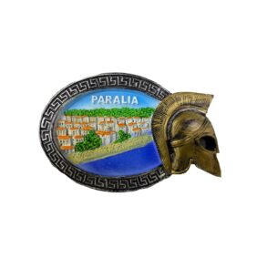 Tουριστικό μαγνητάκι Souvenir – Σετ 12pcs - Resin Magnet - Paralia - 678106