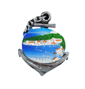 Tουριστικό μαγνητάκι Souvenir – Σετ 12pcs - Resin Magnet - Thassos - 678122