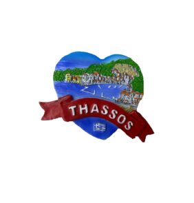 Tουριστικό μαγνητάκι Souvenir – Σετ 12pcs - Resin Magnet - Thassos - 678123