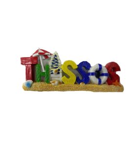 Tουριστικό μαγνητάκι Souvenir – Σετ 12pcs - Resin Magnet - Thassos - 678129
