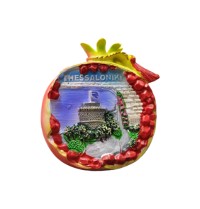 Tουριστικό μαγνητάκι Souvenir – Σετ 12pcs - Resin Magnet - Thessaloniki - 678141