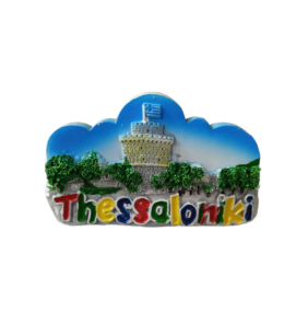 Tουριστικό μαγνητάκι Souvenir – Σετ 12pcs - Resin Magnet - Thessaloniki - 678148