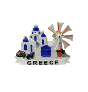 Tουριστικό μαγνητάκι Souvenir – Σετ 12pcs - Resin Magnet - Greece - 678177