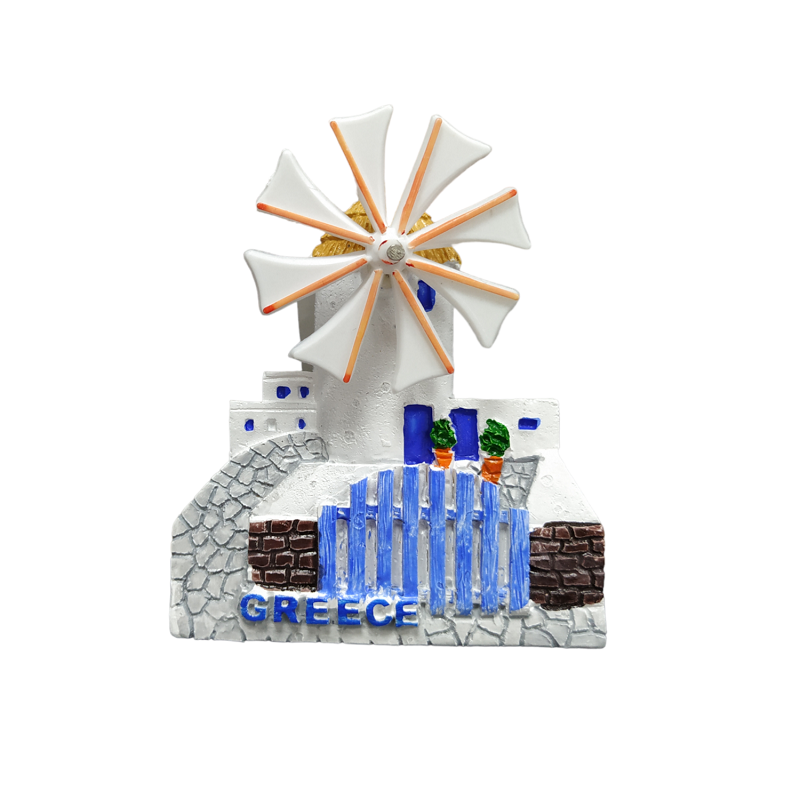 Tουριστικό μαγνητάκι Souvenir – Σετ 12pcs - Resin Magnet - Greece - 678187