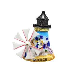 Tουριστικό μαγνητάκι Souvenir – Σετ 12pcs - Resin Magnet - Greece - 678199