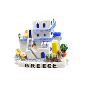 Tουριστικό μαγνητάκι Souvenir – Σετ 12pcs - Resin Magnet - Greece - 678220