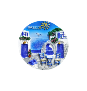 Tουριστικό μαγνητάκι Souvenir – Σετ 12pcs - Resin Magnet - Greece - 678235