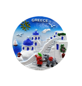 Tουριστικό μαγνητάκι Souvenir – Σετ 12pcs - Resin Magnet - Greece - 678247