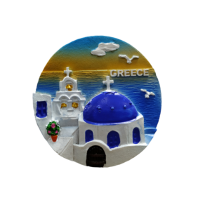 Tουριστικό μαγνητάκι Souvenir – Σετ 12pcs - Resin Magnet - Greece - 678248