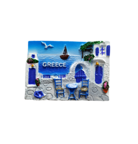 Tουριστικό μαγνητάκι Souvenir – Σετ 12pcs - Resin Magnet - Greece - 678259