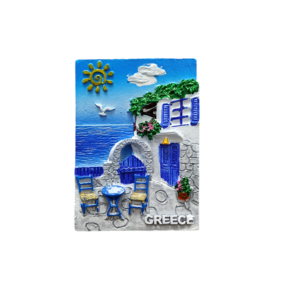Tουριστικό μαγνητάκι Souvenir – Σετ 12pcs - Resin Magnet - Greece - 678260