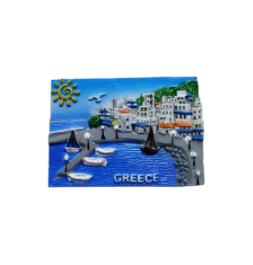 Tουριστικό μαγνητάκι Souvenir – Σετ 12pcs - Resin Magnet - Greece - 678274