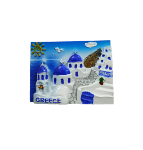 Tουριστικό μαγνητάκι Souvenir – Σετ 12pcs - Resin Magnet - Greece - 678275