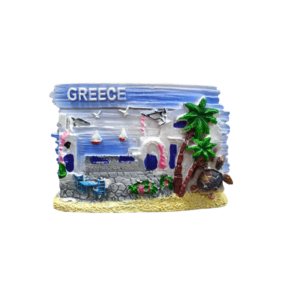 Tουριστικό μαγνητάκι Souvenir – Σετ 12pcs - Resin Magnet - Greece - 678286