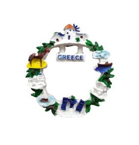 Tουριστικό μαγνητάκι Souvenir – Σετ 12pcs - Resin Magnet - Greece - 678292