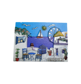 Tουριστικό μαγνητάκι Souvenir – Σετ 12pcs - Resin Magnet - Greece - 678319