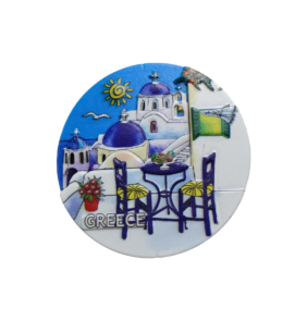 Tουριστικό μαγνητάκι Souvenir – Σετ 12pcs - Resin Magnet - Greece - 678328