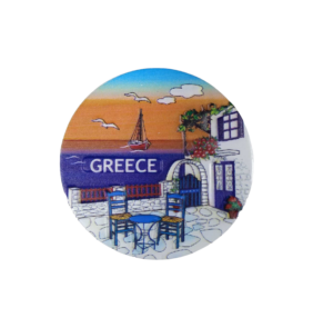 Tουριστικό μαγνητάκι Souvenir – Σετ 12pcs - Resin Magnet - Greece - 678329