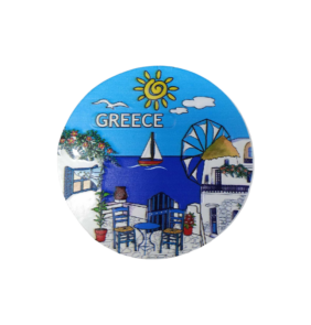 Tουριστικό μαγνητάκι Souvenir – Σετ 12pcs - Resin Magnet - Greece - 678331