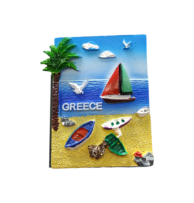 Tουριστικό μαγνητάκι Souvenir – Σετ 12pcs - Resin Magnet - Greece - 678340