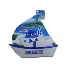 Tουριστικό μαγνητάκι Souvenir – Σετ 12pcs - Resin Magnet - Greece - 678367