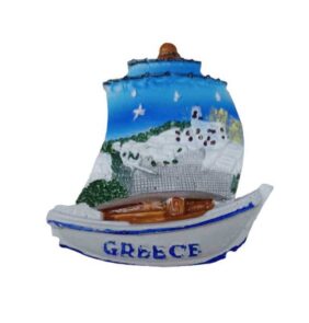 Tουριστικό μαγνητάκι Souvenir – Σετ 12pcs - Resin Magnet - Greece - 678381