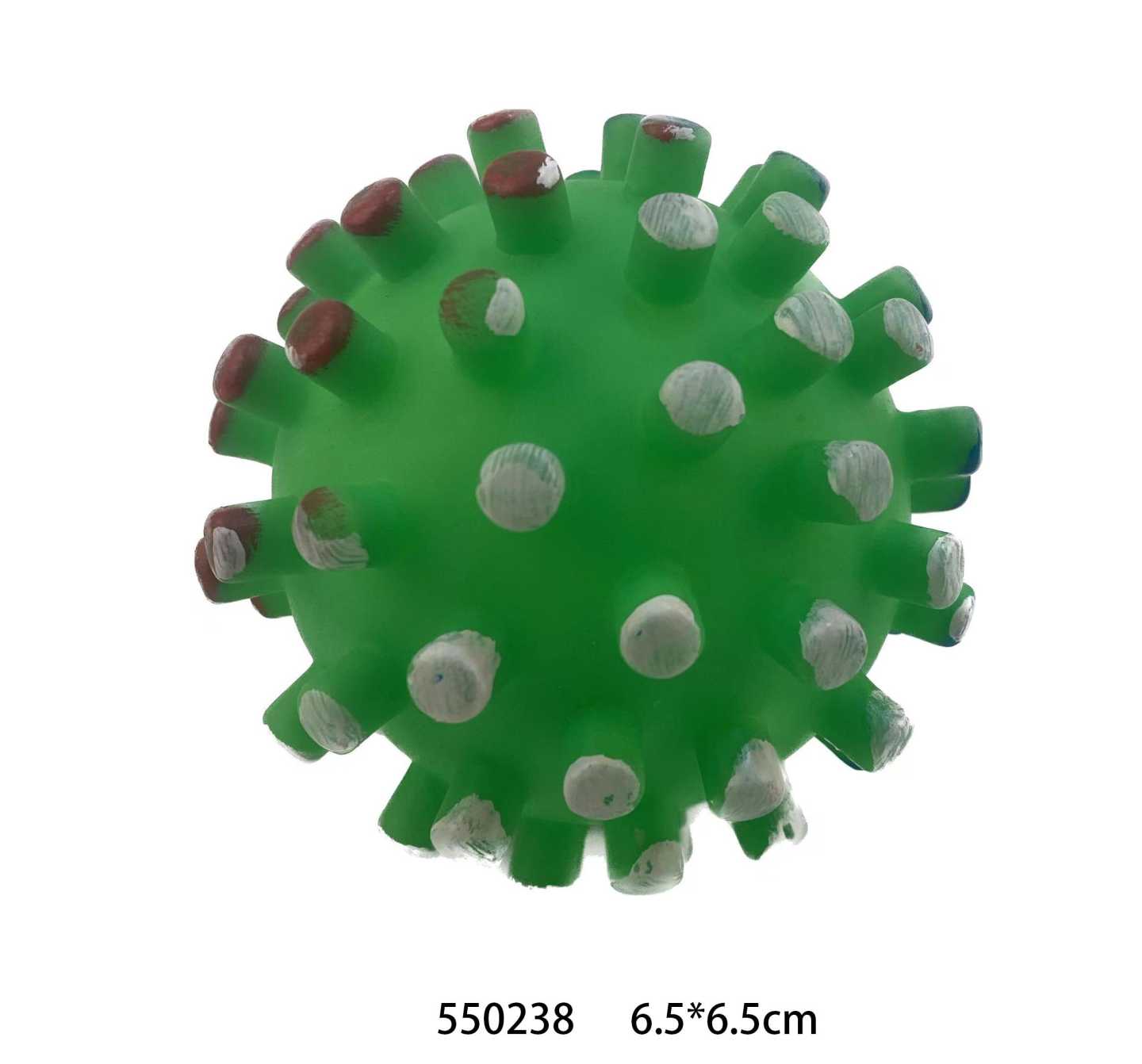 Παιχνίδι σκύλου μπαλάκι μασητικό - 6.5cm - 12pcs - 550238