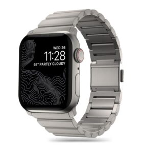 TECH-PROTECT STEELBAND APPLE WATCH 8 / 9 / 10 / 11 / SE / ULTRA (44 / 45 / 46 / 49 MM) TITANIUM