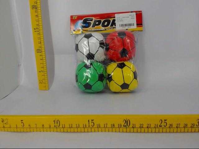 Σετ μαλακά μπαλάκια παιχνιδιού - No.3 - 4pcs - 0648-45 - 222066 - Image 2