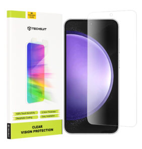 Techsuit - Clear Vision Glass - Samsung Galaxy S23 FE - Transparent