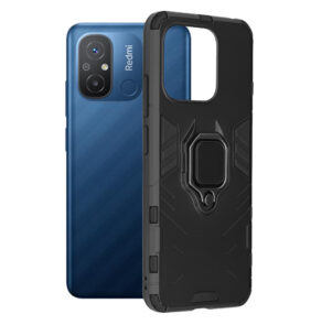 Techsuit - Silicone Shield - Xiaomi Redmi 12C - Black