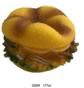 Παιχνίδι σκύλου Latex Burger - 13x7cm - 12pcs - 550394