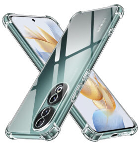 Techsuit - Shockproof Clear Silicone - Oppo Reno13 F 4G / Reno13 F 5G / Reno13 FS 5G - Clear