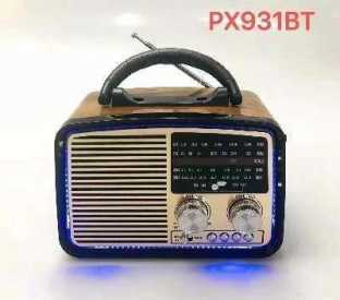 Επαναφορτιζόμενο ραδιόφωνο Retro - PX-931BT - 617101 - Image 2