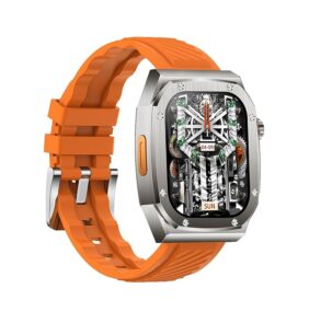 Σετ Smartwatch με 2 λουράκια - Z79 Max - 065080 - Orange