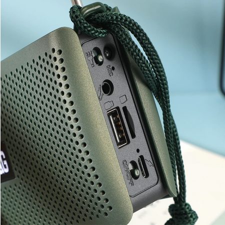 Ασύρματο ηχείο Bluetooth - TG282 - 882986 - Green - Image 2