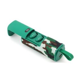 Ασύρματο ηχείο Bluetooth με σετ ακουστικών - TG807 - 883815 - Army Green