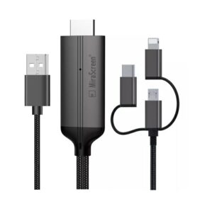 Καλώδιο USB σε HDTV - 3in1 - LD36 - Mirascreen - 884508