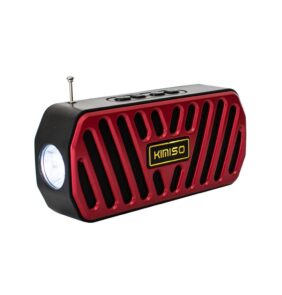 Ασύρματο ηχείο Bluetooth με φακό LED – KMS-05A – 885864 - Red