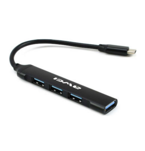 Αντάπτορας USB Hub με 4 θύρες - CL-150T - USB Type-C - AWEI - 888056