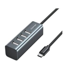 Αντάπτορας USB 2.0 Hub με 4 θύρες - Type-C - CL-122T - AWEI - 888070