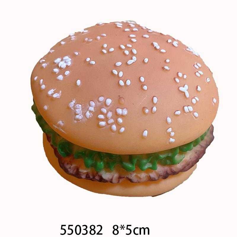 Παιχνίδι σκύλου Latex Burger - 8x5cm - 12pcs - 550382