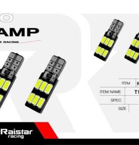 Λαμπτήρες LED - T10 - Canbus - R-DT10F-01AU - 2pcs - 110188 - Red