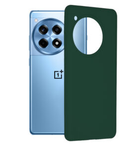 Techsuit - Soft Edge Silicone - OnePlus 12R - Dark Green