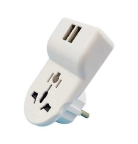 Αντάπτορας πρίζας με 2 θύρες USB - International - RTA09-39 - 939000