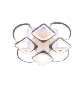 Φωτιστικό οροφής LED - Πλαφονιέρα με Dimmer - 5136-8WH+RGB - 943710