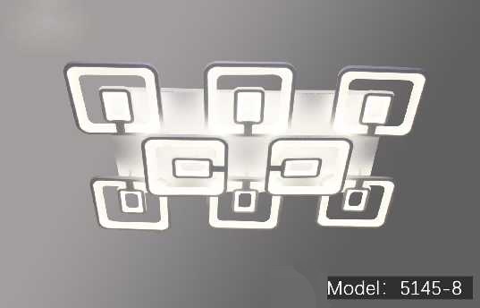 Φωτιστικό οροφής LED - Πλαφονιέρα με Dimmer - 5145-8WH - 943727 - Image 2