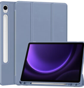 Techsuit - Flex Trifold (with Pencil Holder) - Samsung Galaxy Tab A7 Lite - Purple
