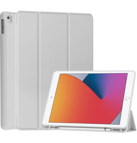 Techsuit - Flex Trifold (with Pencil Holder) - Xiaomi Redmi Pad SE 11 - Gray