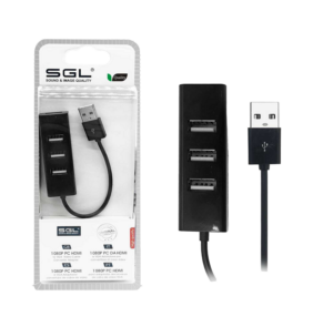 Αντάπτορας USB Hub με 3 θύρες - 303P - 12cm - 095950